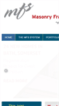 Mobile Screenshot of masonryframesystems.co.uk